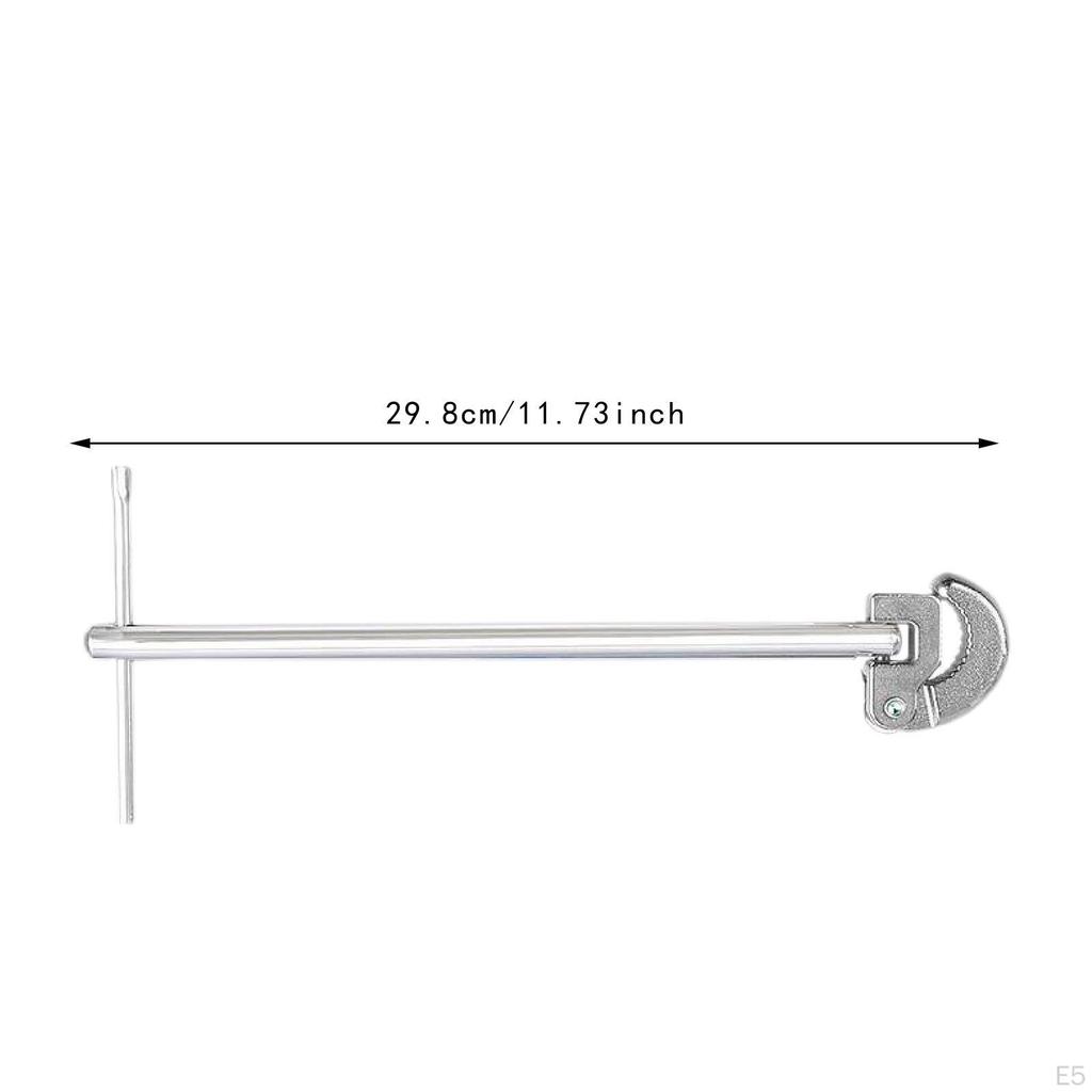 Ключ для раковины ручной инструмент ремонт раковины портативный компактный гаечный ключ для крана для кухни ванной комнаты