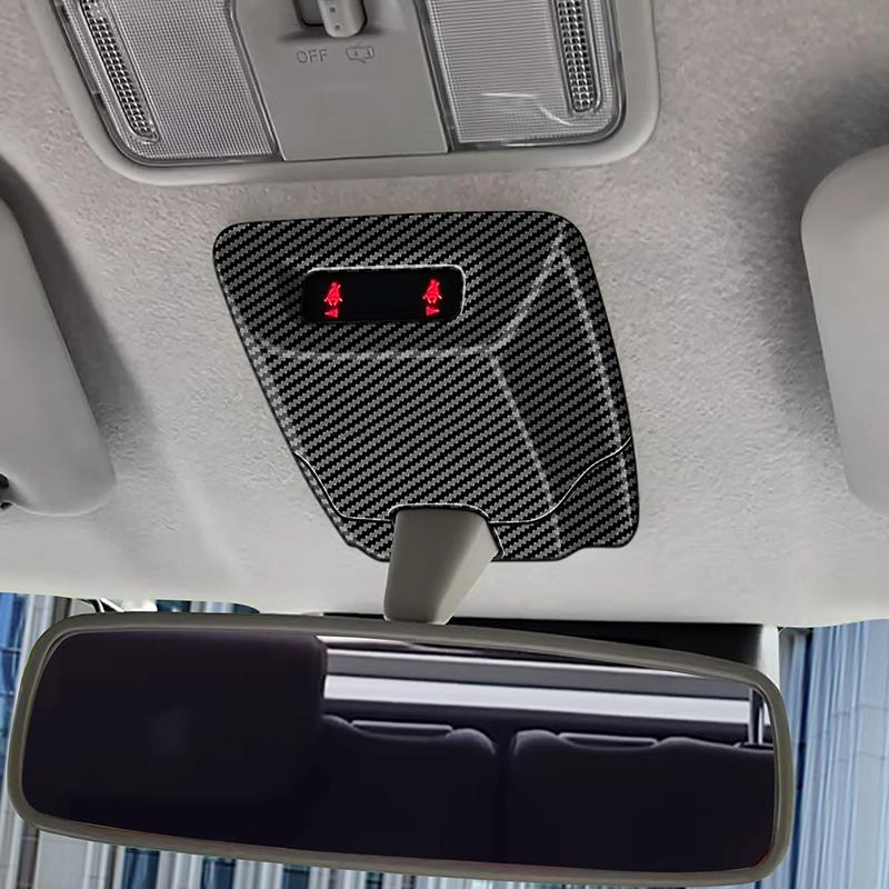 Для Daihatsu MOVE 2025 2026 ABS углепластик Аварийный световой индикатор Крышка корпуса Декоративная рамка крыши Аксессуары для интерьера