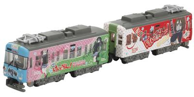 B Train Shorty Keihan Type 600 Поезд для упаковки, 2 вагона Пластиковая модель K-ON! (впервые включено)