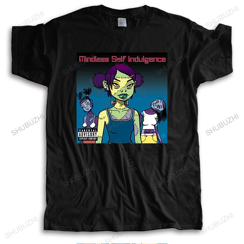 Много летний Высокое качество футболка с коротким рукавом FRANKENSTEIN GIRLS Футболка msi mindless self indulgence Мужская с круглым вырезом Футболка хлопок
