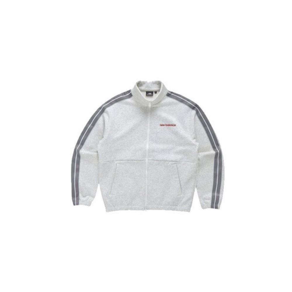 New Balance Унисекс Nb Brushed Track Jacket Ветровка Куртка Толстовка Nbmdb48043 Gr