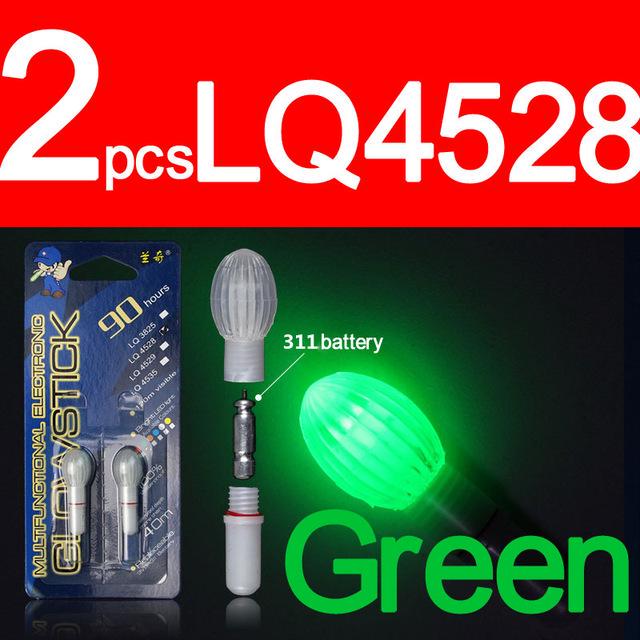 2 шт., электронные световые палочки для ночной рыбалки, поплавочная удочка, водонепроницаемый светильник для сбора рыбы, светящиеся лампы, светящиеся палочки для сети