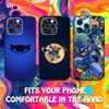 Мультяшный чехол Sly C-Cooper для iPhone 16,15,14,13,12,11,Pro,Max,Plus,X,XS,SE,E,Mini, Мягкий силиконовый черный чехол