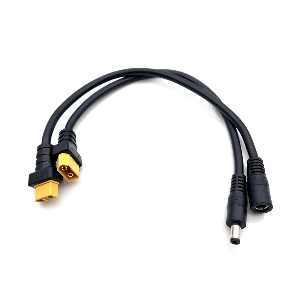 Разъем XT60 Папа / Мама К DC 5.5*2.5 5.5x2.1мм Кабель питания Адаптер 5521 5525 Для Очков Аккумулятор Зарядный Адаптер Кабели