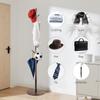 Clothes and Hats Rack Tree Branch Shape Hooks Mobile and Convenient Coat Rack for Home Living Room Hangers Clothes Rack Stand