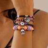 Bat Halloween Bracelet Ghost Spider Multilayer Bracelet Elastic Pumpkin Pendant Bracelets  Gifts