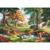 Winnie the Pooh Is Happy To Be Together Jigsaw Puzzle KD-1000-010 + Picture Postcard (random) + Quality Assurance, Mixed Colors, 1000 Pieces