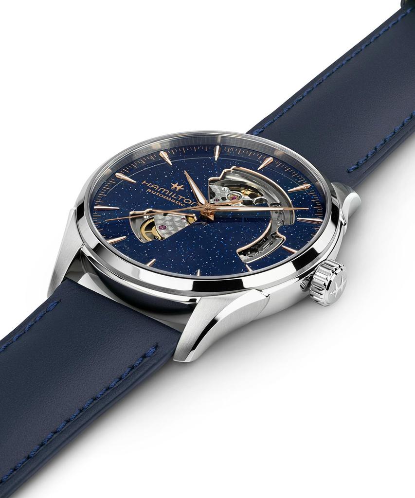 Hamilton Механические автоматические наручные часы Jazzmaster Open Heart H32705640 Genteel