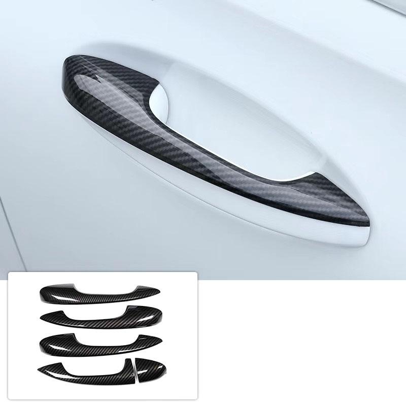 Накладка на углубление ручки двери автомобиля Защитная для Mercedes benz B Class W247 2019 2020 2021 2022 2023 2024