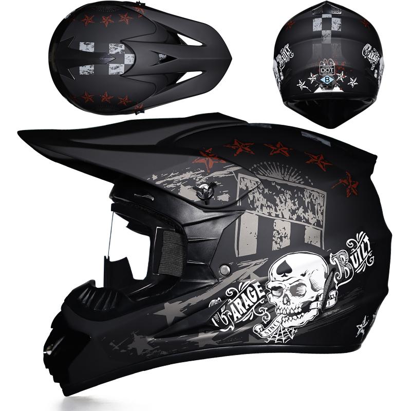 ABS Certified Professional Motocross Helmet Men's Motorcycle Casco Off-road Rally Capacete Dot 1.3kg Unisex