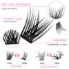 Diy Segmented False Eyelashes 10 Rows Mixed Single Cluster Set Makeup Grafted Eyelashes