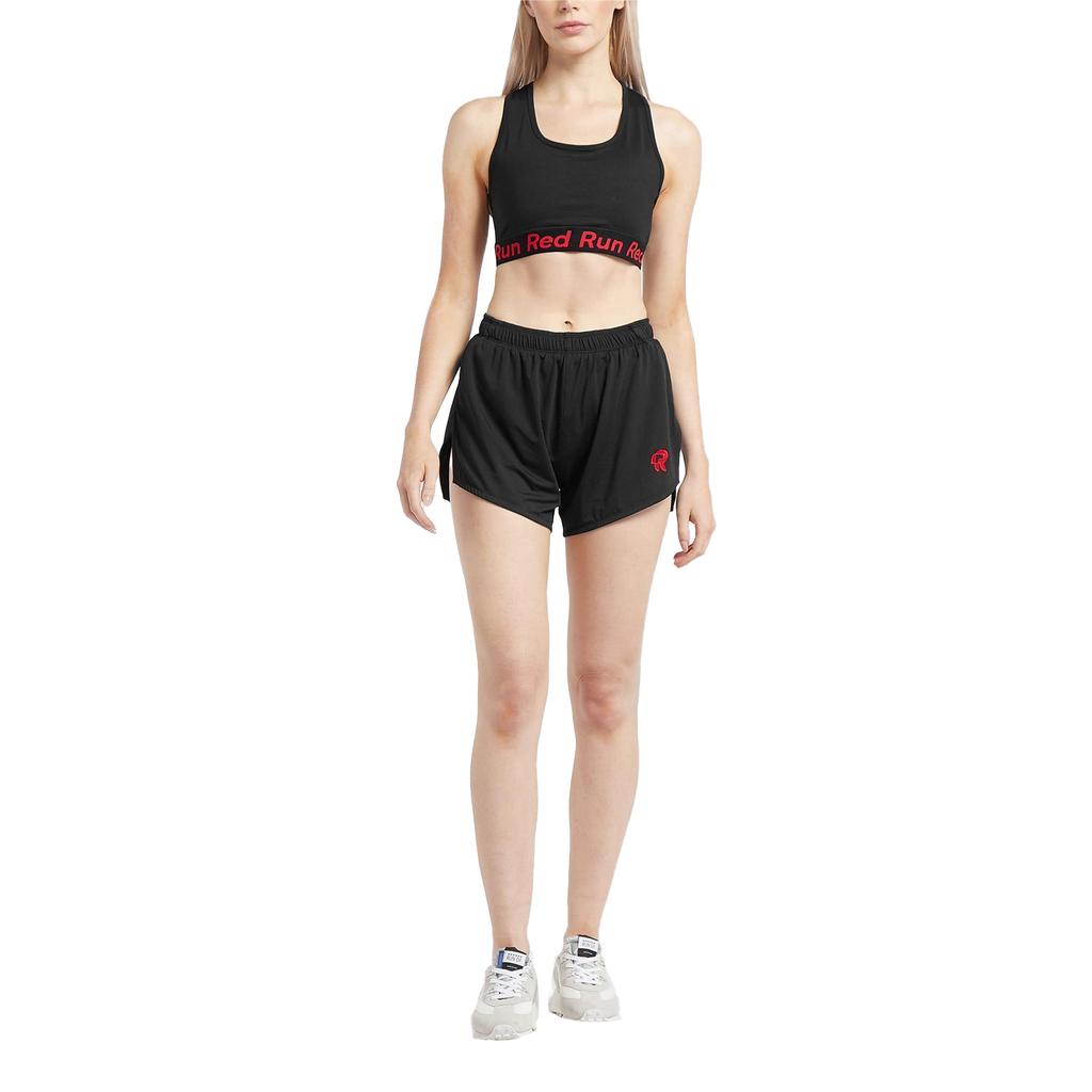 Red Run Womens/Ladies Inky Running Shorts