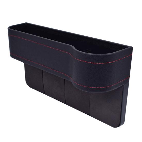 Универсальный ящик для хранения автомобильного сиденья, искусственная кожа, автомобильный держатель для чашки, органайзер для сиденья, отсек, герметичный кошелек, стеллаж для хранения телефонных карт