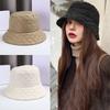 Warmth Basin Hat Waffle Bucket Hats Sweet Fisherman Hat Women's