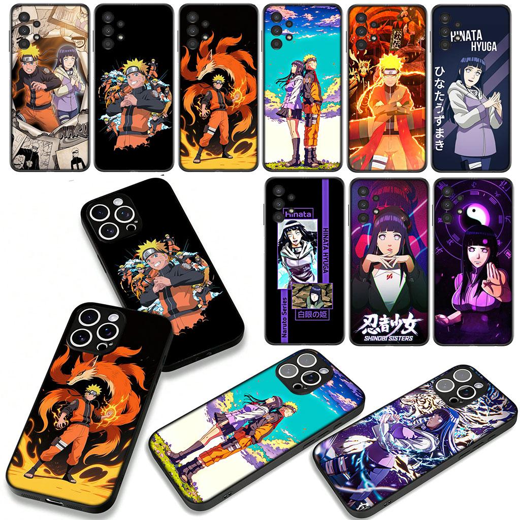 Аниме Наруто Хюга Хината Чехол для Samsung Galaxy A25 A37 A57 A12 A14 A31 A41 A50 A51 A70 A71 A72 A21S A04 M15 Note 20 9 8 10