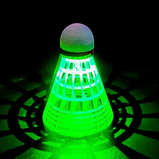 6 шт./компл. светящиеся мячи для бадминтона, светодиодные вспененные пластиковые спортивные спортивные бадминтоны, красочные светящиеся воланы, детский светодиодный набор для бадминтона для внутреннего и наружного использования