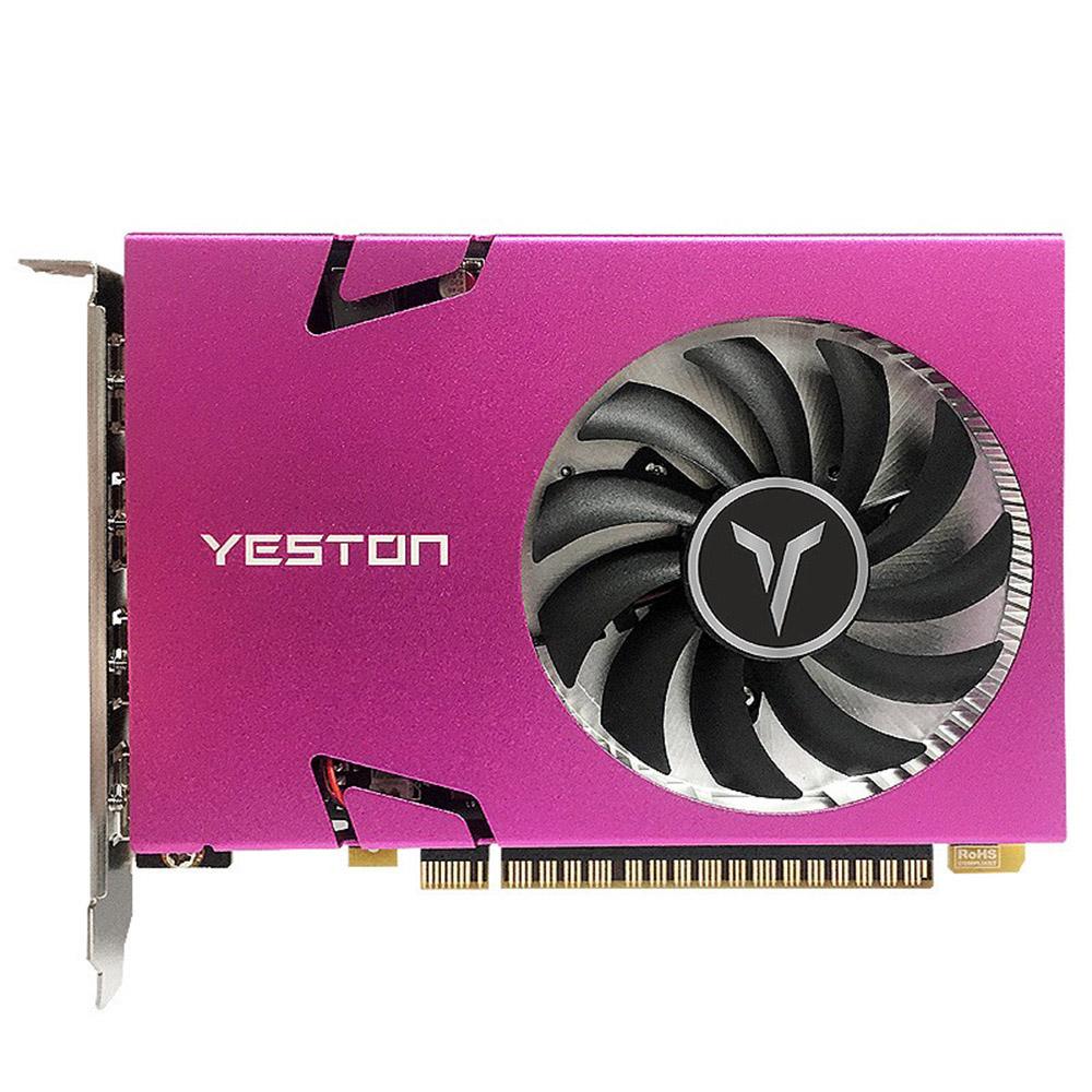 Yeston GT730-4G 4HD 4-экранная видеокарта Поддержка памяти 4G/128bit/DDR3 Разделенный экран 10-битный цвет