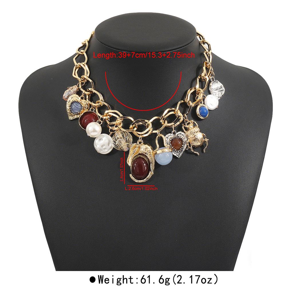 Осенне-зимние ретро серьги-подвески с высококачественным искусственным жемчугом и драгоценными камнями, креативные универсальные серьги