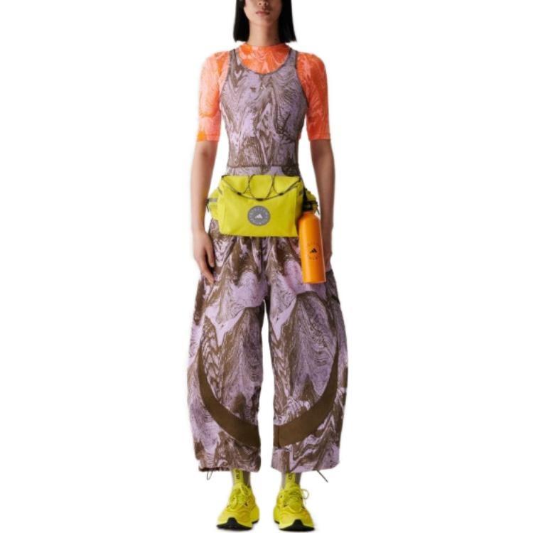 (WMNS) adidas By Stella McCartney Truecasuals Woven Track Pants 'Purple Brown' Women's IB5096