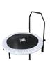 BARWING New Model 8 150kg Weight for Kids and Folding Large Folding Trampoline Training Milky Trampoline, Legs, Quiet, Capacity, Adults, Trampoline,