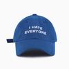 HolidayVisitor I Hate Everyone Ball Cap - Blue