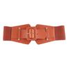 70cm Dress Elastic Waist Belt Stretch Cinch Prong Buckle Women Wide Waistband for Party Sweater