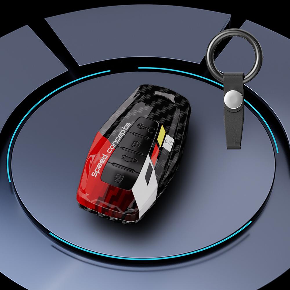 Новый Чехол-Крышка для Ключа Автомобиля в Стиле Граффити для Geely Coolray X6 Geometry C Emgrand Global Kulrey Hawk GX7 Okavango Аксессуары для Автомобильных Ключей