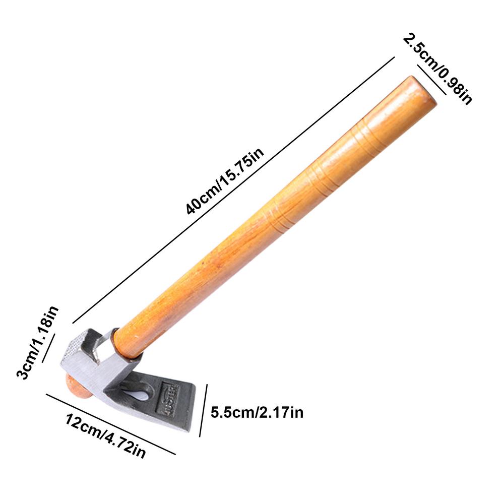 Садовая маленькая мотыга с деревянной ручкой, бытовая мотыга для цветов, садовая мотыга, уличный сельскохозяйственный инструмент, инструмент для прополки и рыхления почвы