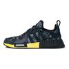 Кроссовки унисекс Neighborhood x adidas NMD_R1 темно-синие с пейсли-банданой сине-темно-синие облачно-белые GY4158