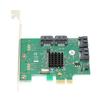 Карта расширения жесткого диска PCIE SATA 88SE9215 Портативные аксессуары для компьютера 6 Гбит/с 2-канальная