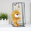 Key Ring Car Keyring Jewelry Hanging Decoration Plush Doll Little Lion Doll Keychain Plush Keychain