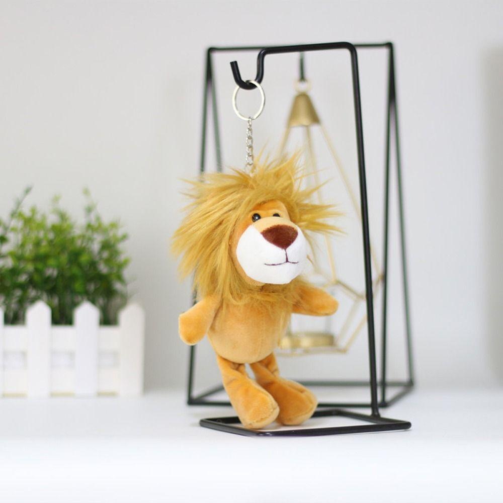 Hanging Decoration Backpack Pendant Key Ring Plush Doll Plush Keychain Little Lion Doll Keychain