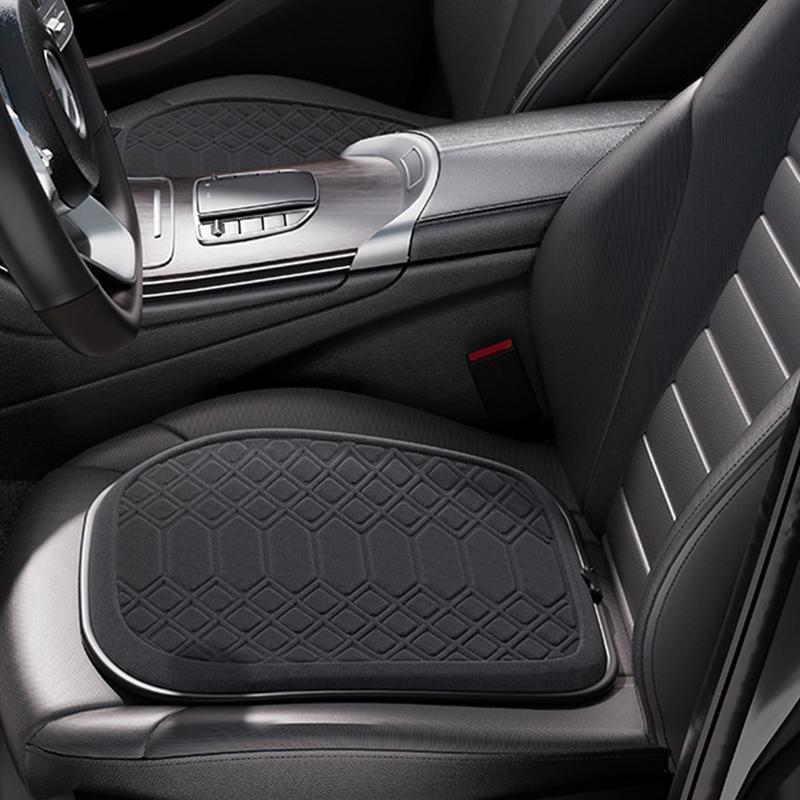 Подогреваемая накидка на сиденье для автомобиля, удобная накидка на сиденье, накидка на сиденье с регулируемой температурой, грелка для сиденья для автомобилей, грузовиков, внедорожников, подушка на сиденье