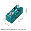 SCURU Guitar Overdrive Effects Pedal GAIN VOL TREBLE DC 9V 6.35mm Input Output Interface Dynamic Response Classic
