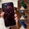 Чехол для телефона Marvel Heroes Deadpool Hulk Прозрачный для iPhone 17 Pro Max 17E 11 12 13 14 15 16 Pro Max Plus 17 Air 16E 7 X