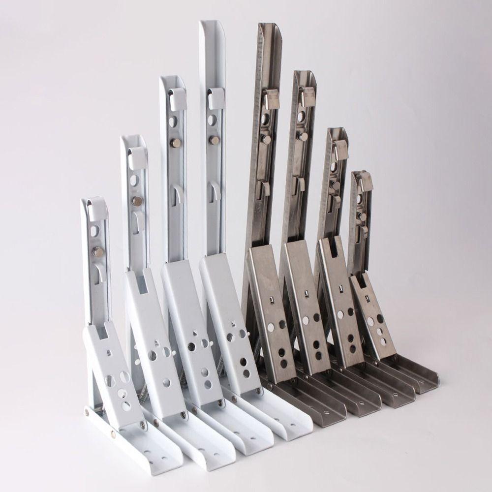 Мебельная фурнитура, складной кронштейн для полки, экономия места, настенная полка, настенная опора