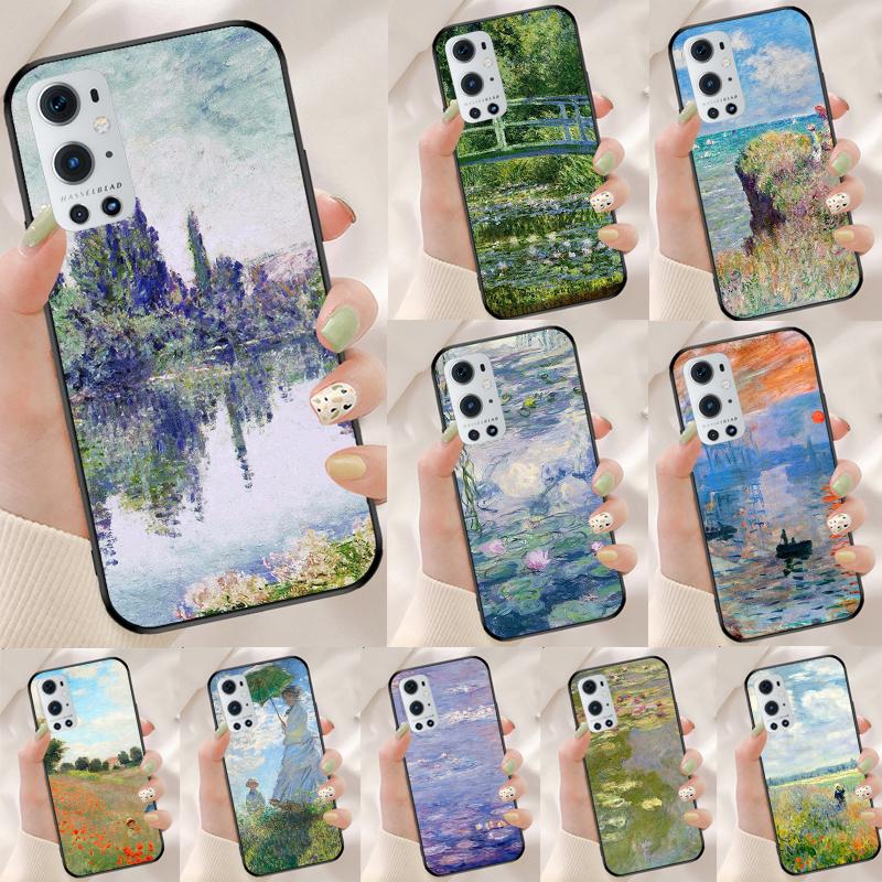 Клод Моне Сад Мост с Лотосами Для Realme GT 6T 5 6 GT 7 Pro C67 C75 C61 C55 C53 C51 C21Y C25S 10 11 12 13 14 Pro Plus Чехол