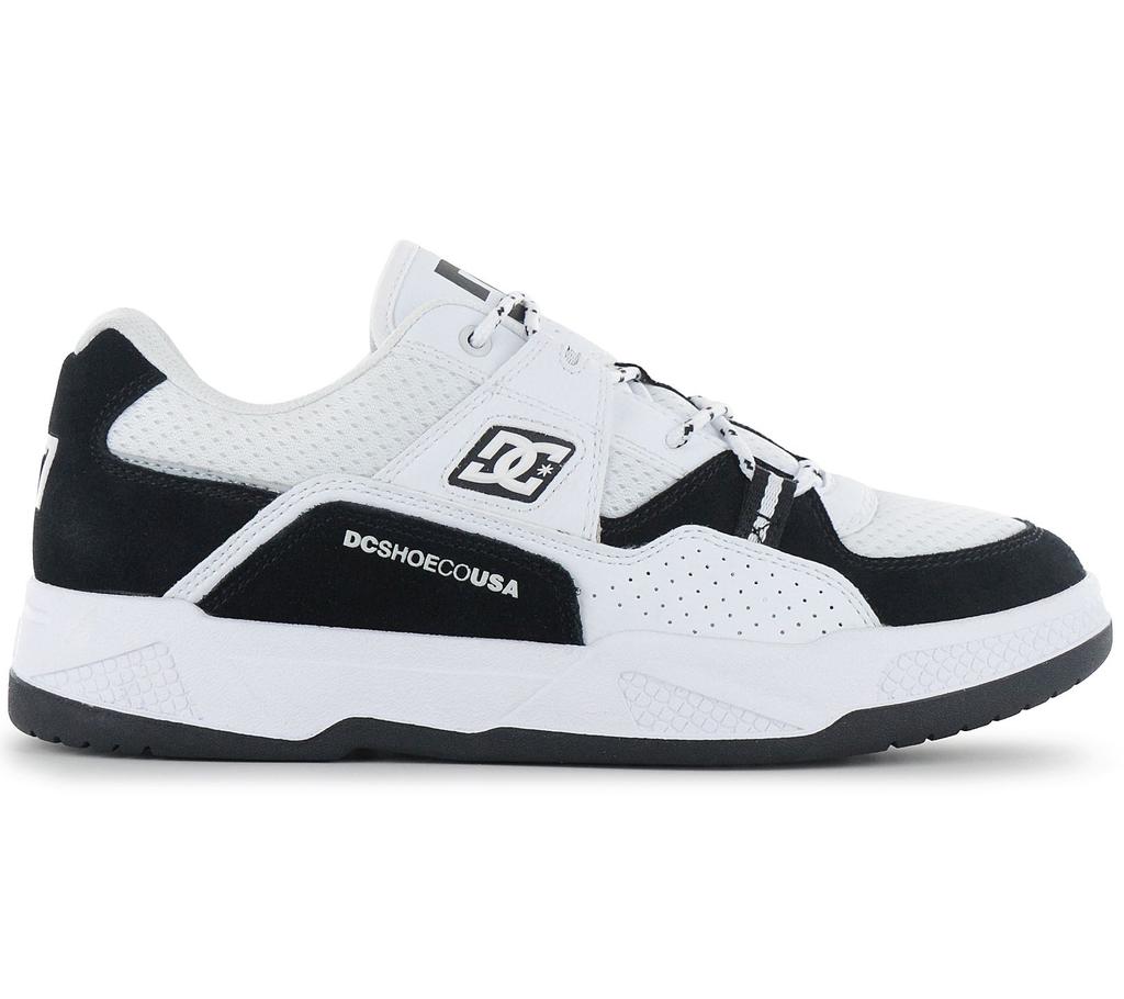 DC Shoes Конструкция - Мужские кроссовки для скейтбординга Белые ADYS100822-BKW ОРИГИНАЛ