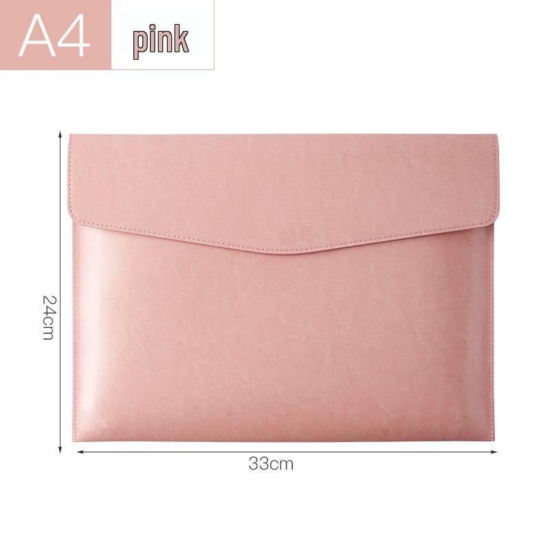 Кожаная папка для документов формата А4: Решение для хранения договоров и протоколов совещаний в бизнес-офисе