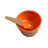 1 набор мисок для мороженого, экологически чистая мультяшная форма, пластиковый десертный стаканчик для йогурта с ложкой для дома