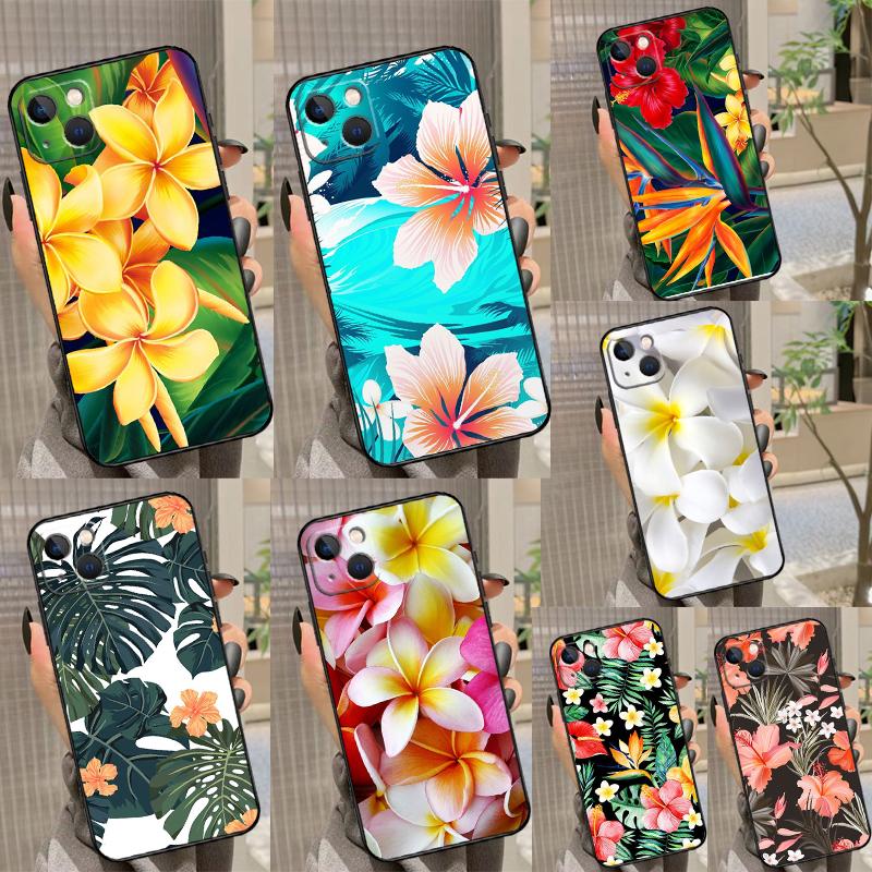 Tropical Paradise Hawaiian Flower Phone Case For Samsung Galaxy S26 S25 Ultra S23 S21 S20 S22 S24 FE S10 Plus Cover Coque