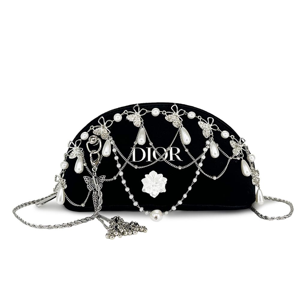 Ручная работа DIY Косметичка-ремейк в стиле Dior