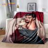 Karol G Singer Printing HD Blanket,Soft Throw Blanket for Home Bedroom Bed Sofa Picnic Travel Office Rest Cover Blanket Kids