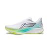 Li Ning Красный Кролик 9 Модный тренд Низкие кроссовки для бега Мужские кроссовки Стандартный-Белый Сияющий-Зеленый ARPW003-15