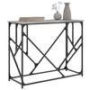 VidaXL Table console sonoma gris 100x40x80 cm bois d'ingénierie 834118