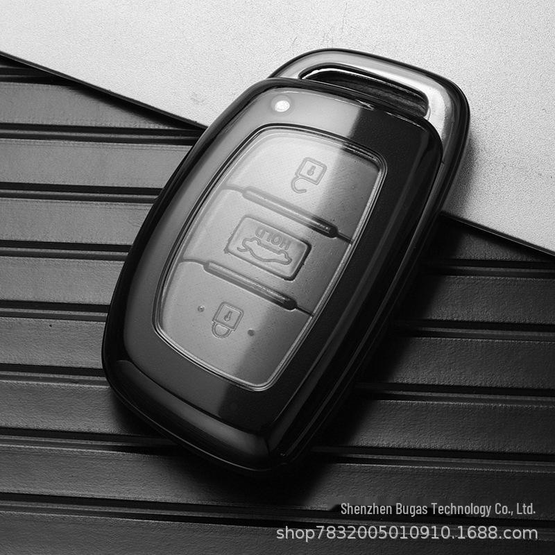 Чехол для ключа Beijing Hyundai для Mingtu, ix35, ix25, Langdong, Lingdong, Tucson, Sonata 9, Reina — прозрачная сумка