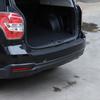 Защитная накладка на порог заднего бампера для Subaru Forester 4-го поколения SJ 2013-2018
