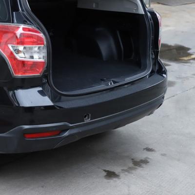 Защитная накладка на порог заднего бампера для Subaru Forester 4-го поколения SJ 2013-2018