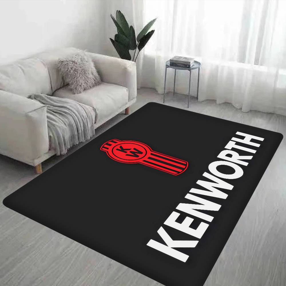 K-Kenworth Логотип Грузовика Коврик для Пола Прямоугольный Противоскользящий Домашний Мягкий Коврик для Ванной Передняя Дверь Внутренний Наружный Коврик Приветственный Коврик