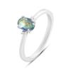 Silver Ring with Mystic Topaz 0.597ct, Item Weight 1.82 G (2190295)